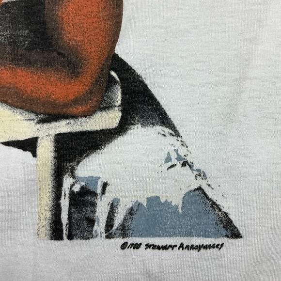 Vintage 1988 Rod Stewart Out of Order single stitch T-shirt USA made - Picture 3 of 5